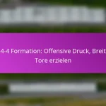 Flüssige Bewegung: Positionswechsel, Raum schaffen, Angriffsoptionen