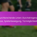 4-4-2 Formation: Breite, Balance, schnelle Übergänge im offensiven Fussball