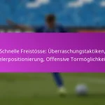 3-4-3 Formation: Hoher Druck, Angreifende Breite, Tore erzielen im Fussball